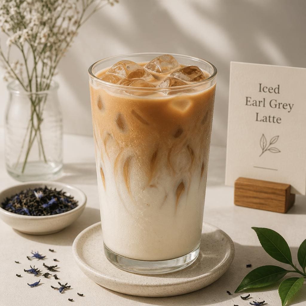 Iced Earl Grey Latte Turning Point